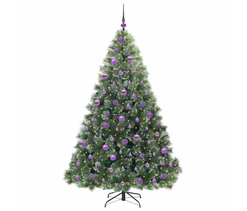 Mākslīgā Ziemassvētku Eglīte Su 300 Led Zaļa 180 Cm Pe Un Pvc Vidaxl