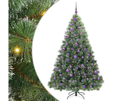 Mākslīgā Ziemassvētku Eglīte Su 300 Led Zaļa 180 Cm Pe Un Pvc Vidaxl