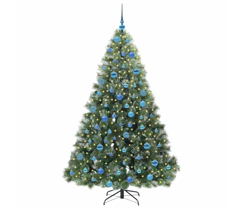 Mākslīgā Ziemassvētku Eglīte Su 300 Led Zaļa 180 Cm Pe Un Pvc Vidaxl