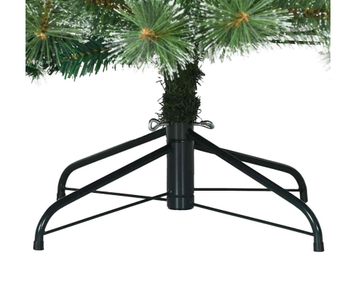 Mākslīgā Ziemassvētku Eglīte Su 300 Led Zaļa 210 Cm Pe Un Pvc Vidaxl