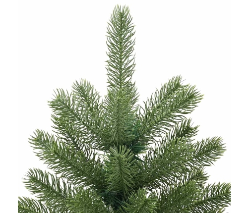 Mākslīgā Ziemassvētku Eglīte Zaļa 150 Cm Pvc, Pe Un Tērauds Vidaxl