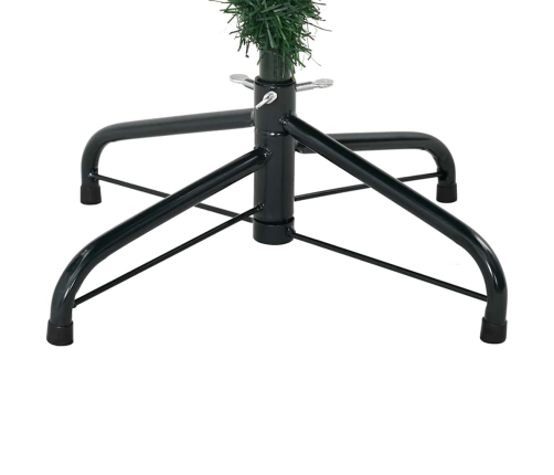 Mākslīgā Ziemassvētku Eglīte Zaļa 150 Cm Pvc, Pe Un Tērauds Vidaxl