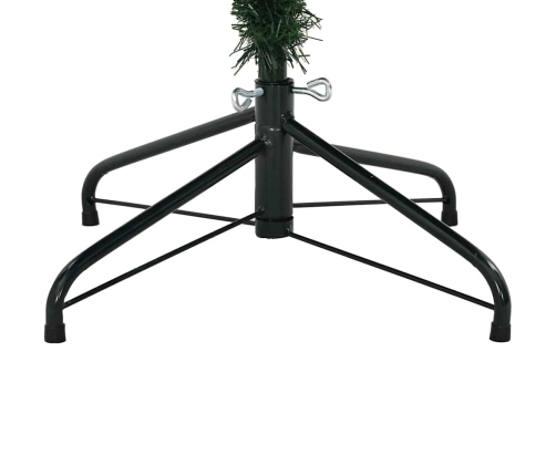 Mākslīgā Ziemassvētku Eglīte Zaļa 240 Cm Pvc, Pe Un Tērauds Vidaxl