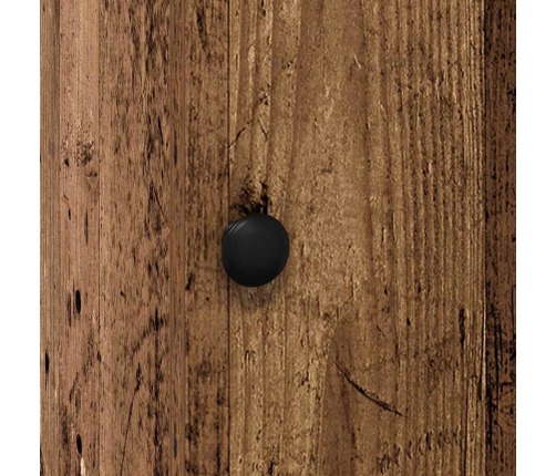 Virtuves Skapis Ar Atvilktni Ar Plauktu Ar Uzglabāšanu Ar Durvīm Vecs Koks Inženierijas Koks Vidaxl