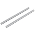 Vītņu Stienis 2 Pcs Sudraba 6 X 120 Mm Tērauds Vidaxl