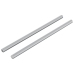 Vītņu Stienis 2 Pcs Sudraba 6 X 135 Mm Tērauds Vidaxl