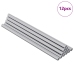 Vītņu Stienis 12 Pcs Sudraba 6 X 135 Mm Tērauds Vidaxl