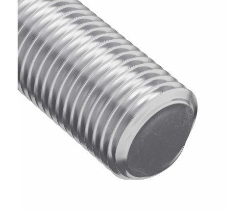 Vītņu Stienis 2 Pcs Sudraba 8 X 55 Mm Tērauds Vidaxl