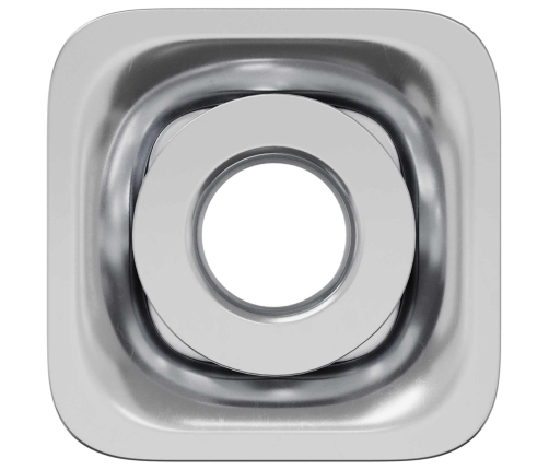 Vītne Caurules Ieliktnis 2 Pcs Melns Un Sudrabains Vidaxl