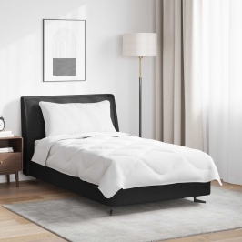 Vasaras Segas Ar Spilvenu 2 Pcs Balta 135 X 200 Cm Mikrošķiedra Vidaxl
