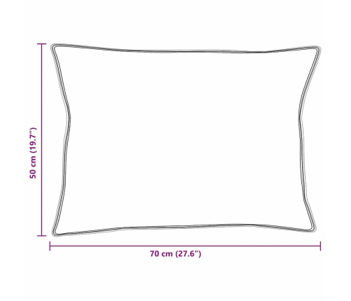 Ziemas Gultas Pārklājs Komplekts Ar Spilvenu 2 Pcs Balts 135 X 200 Cm