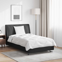 Ziemas Gultas Pārklājs Komplekts Ar Spilvenu 2 Pcs Balts 135 X 220 Cm