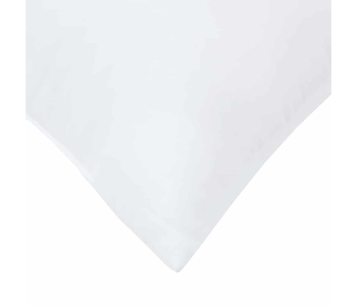 Ziemas Gultas Pārklājs Komplekts Ar Spilvenu 2 Pcs Balts 135 X 200 Cm