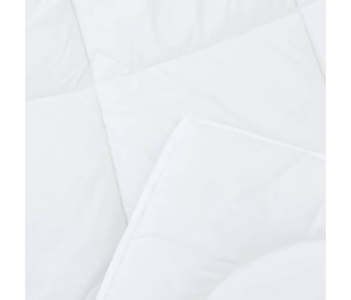 Ziemas Gultas Pārklājs Komplekts Ar Spilvenu 2 Pcs Balts 155 X 200 Cm