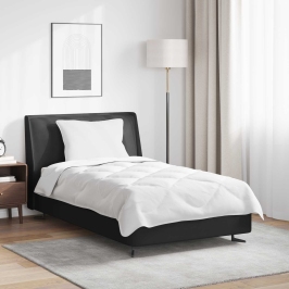 Ziemas Gultas Pārklājs Komplekts Ar Spilvenu 2 Pcs Balts 155 X 200 Cm