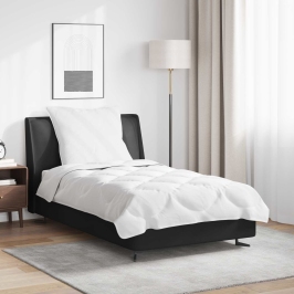2-In-1 Segu Ar Spilvenu 2 Pcs Balta 140 X 200 Cm Mikrošķiedra Vidaxl