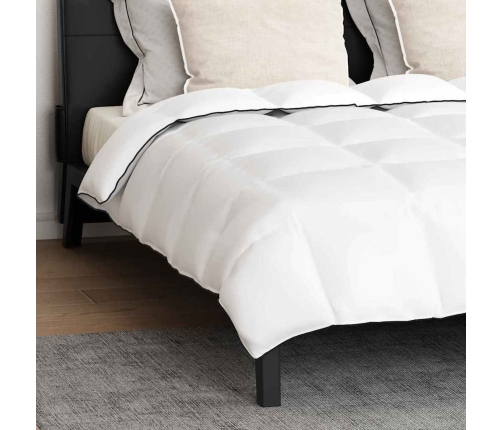 Ziemas Gultas Pārklājs Komplekts Ar Spilvenu 3 Pcs Balts 200 X 200 Cm