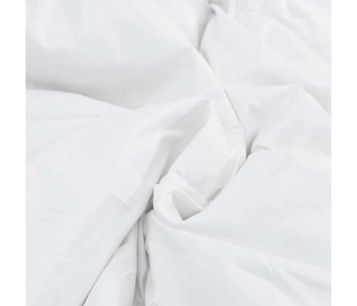 Ziemas Gultas Pārklājs Komplekts Ar Spilvenu 3 Pcs Balts 200 X 240 Cm