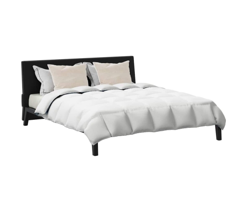 Ziemas Gultas Pārklājs Komplekts Ar Spilvenu 3 Pcs Balts 240 X 220 Cm