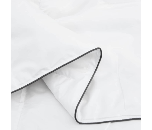 Ziemas Gultas Pārklājs Komplekts Ar Spilvenu 3 Pcs Balts 240 X 260 Cm