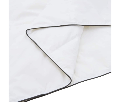 Ziemas Gultas Pārklājs Komplekts Ar Spilvenu 3 Pcs Balts 240 X 260 Cm