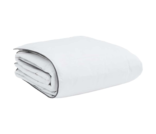 Ziemas Gultas Pārklājs Komplekts Ar Spilvenu 3 Pcs Balts 240 X 260 Cm