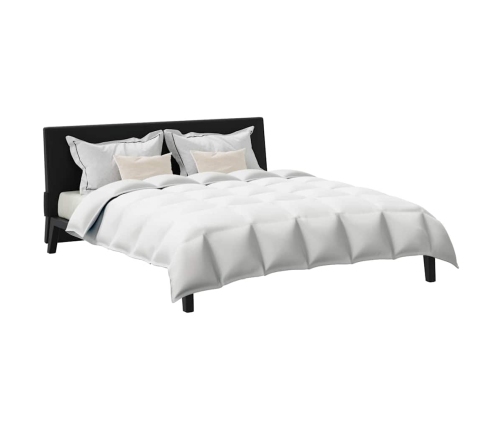 Ziemas Gultas Pārklājs Komplekts Ar Spilvenu 3 Pcs Balts 200 X 200 Cm