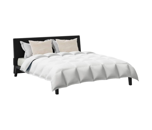 Ziemas Gultas Pārklājs Komplekts Ar Spilvenu 3 Pcs Balts 200 X 200 Cm