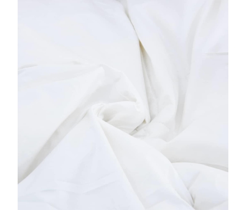 Ziemas Gultas Pārklājs Komplekts Ar Spilvenu 3 Pcs Balts 260 X 220 Cm