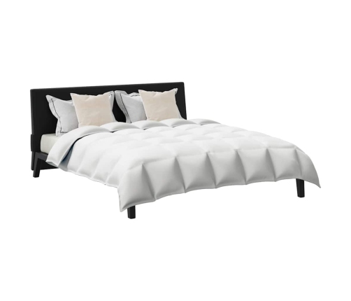 Ziemas Gultas Pārklājs Komplekts Ar Spilvenu 3 Pcs Balts 240 X 260 Cm