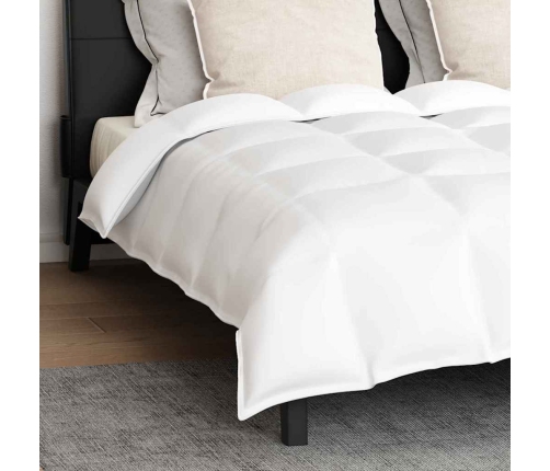 Ziemas Gultas Pārklājs Komplekts Ar Spilvenu 3 Pcs Balts 240 X 260 Cm