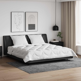 Visu Sezonu Segas 3 Pcs Balta 200 X 200 Cm Mikrošķiedra Vidaxl