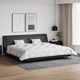 Ziemas Gultas Sega 3 Pcs Balts 260 X 220 Cm Mikrošķiedra Vidaxl