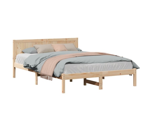 Vienvietīgais Priedes Koka Gultas Rāmis Dabisks Masīvkoks No Priedes Vidaxl