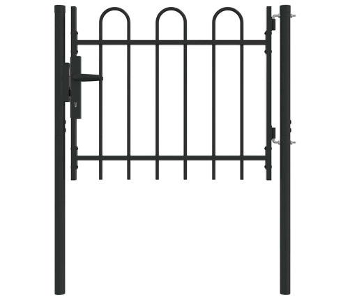 Žoga Vārti Pelēka 100 X 75 Cm Pulvera Pārklājuma Tērauds Vidaxl