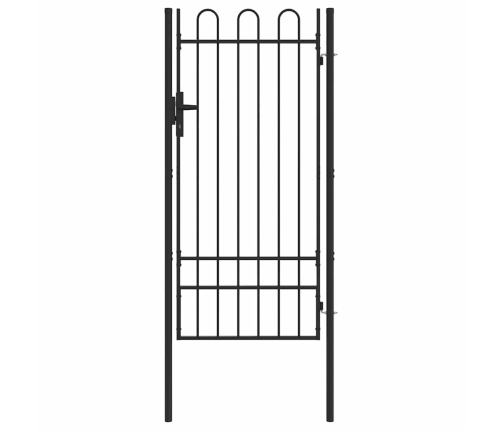 Žoga Vārti Pelēka 100 X 200 Cm Pulvera Pārklājuma Tērauds Vidaxl