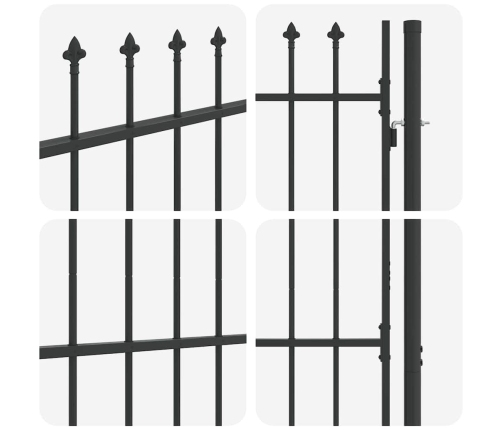 Žoga Vārti Pelēka 100 X 150 Cm Pulvera Pārklājuma Tērauds Vidaxl