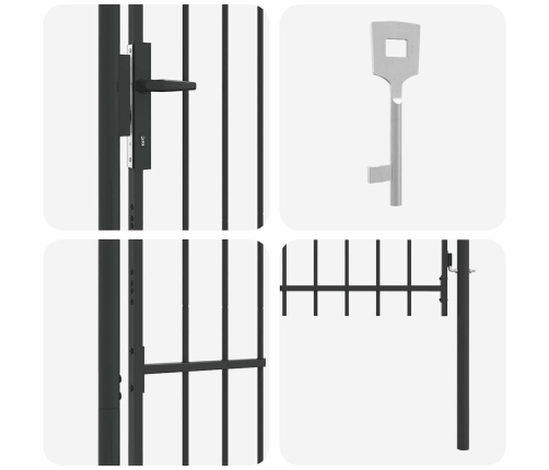 Žoga Vārti Pelēka 100 X 150 Cm Pulvera Pārklājuma Tērauds Vidaxl