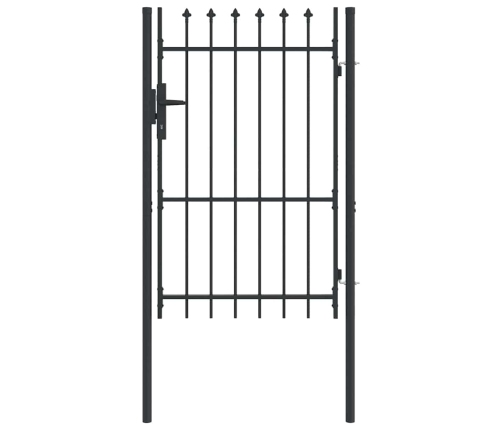 Žoga Vārti Pelēka 100 X 150 Cm Pulvera Pārklājuma Tērauds Vidaxl