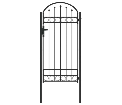 Žoga Vārti Pelēka 100 X 250 Cm Pulverkrāsots Tērauds Vidaxl