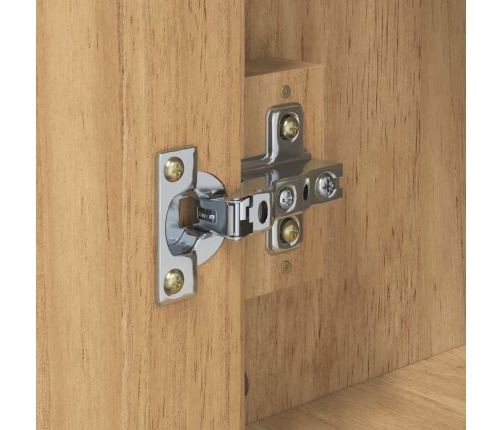 Virtuves Ratiņš Vaks Brūns 72,5 X 45 X 80 Cm Cieta Priede Vidaxl