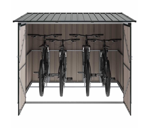 Velosipēdu Nojume 3 Pcs Antracīts 215 X 206 X 157 Cm Metāla Vidaxl