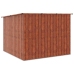 Velosipēdu Nojume 3 Pcs Brūna 215 X 206 X 157 Cm Metāla Vidaxl