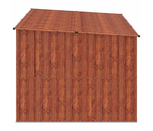 Velosipēdu Nojume 3 Pcs Brūna 215 X 206 X 157 Cm Metāla Vidaxl