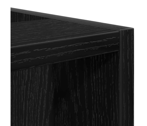 Virtuves Pamatstāvs Riga Melns Ozols 20 X 44,5 X 81,5 Cm Vidaxl