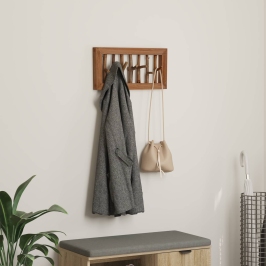 Vezums Brūna 50 X 11 X 25 Cm Cieta Mahagona Koks Vidaxl