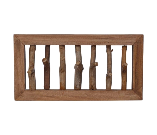 Vezums Brūna 50 X 11 X 25 Cm Cieta Mahagona Koks Vidaxl