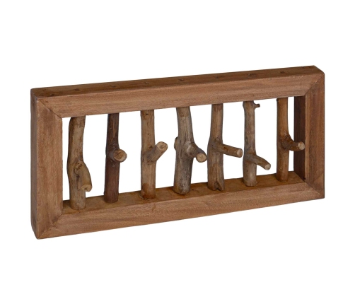 Vezums Brūna 50 X 11 X 25 Cm Cieta Mahagona Koks Vidaxl