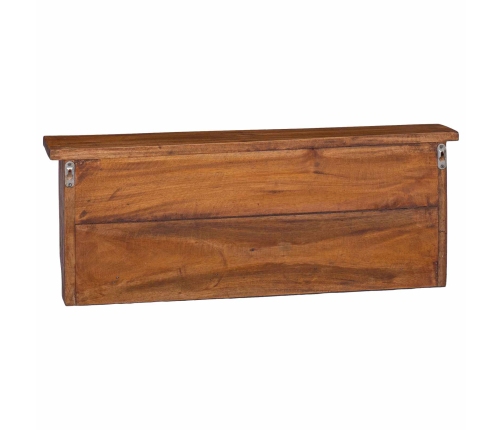 Vezums Brūna 70 X 11 X 27 Cm Cieta Mahagona Koks Vidaxl