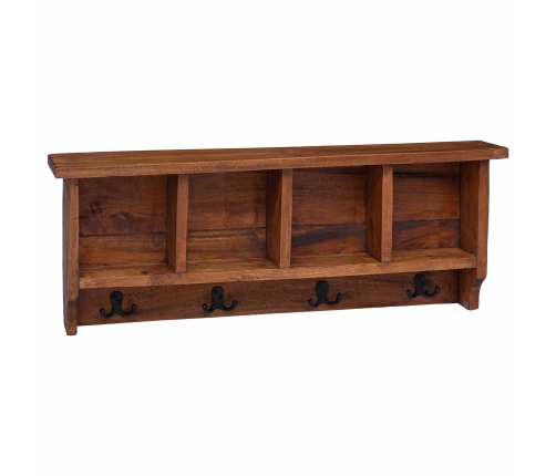 Vezums Brūna 70 X 11 X 27 Cm Cieta Mahagona Koks Vidaxl